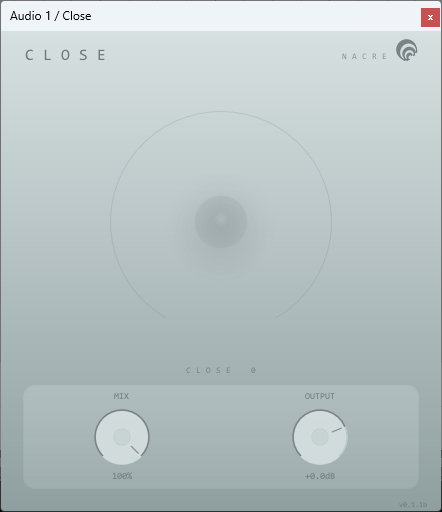 Close plugin UI at CLOSE 0